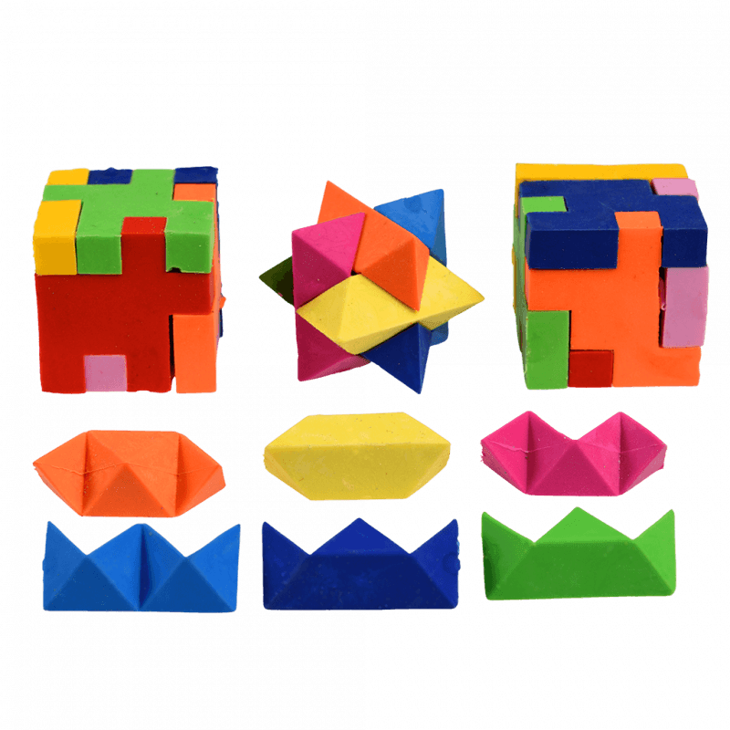 Rex London: 3D -Puzzle -Radiergummis