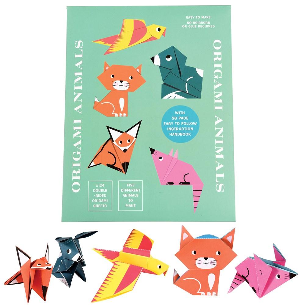 Rex Londra: Animalii origami animale pliante animale