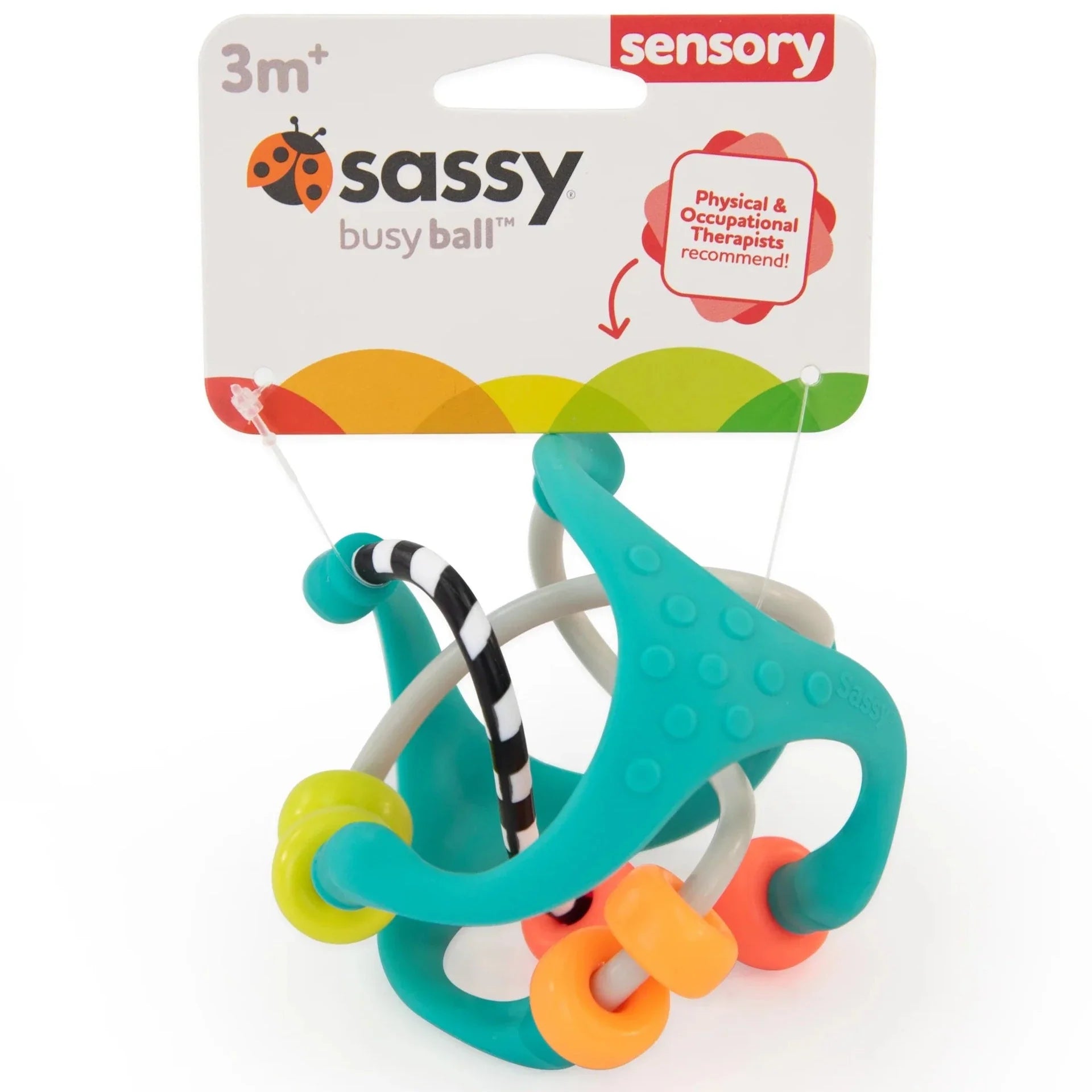 Sassy: geschäftiger Ball Teether