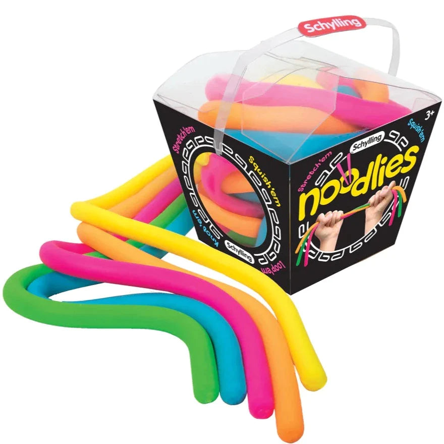 Schylling: Sensory colorful Noodlies NeeDoh noodles