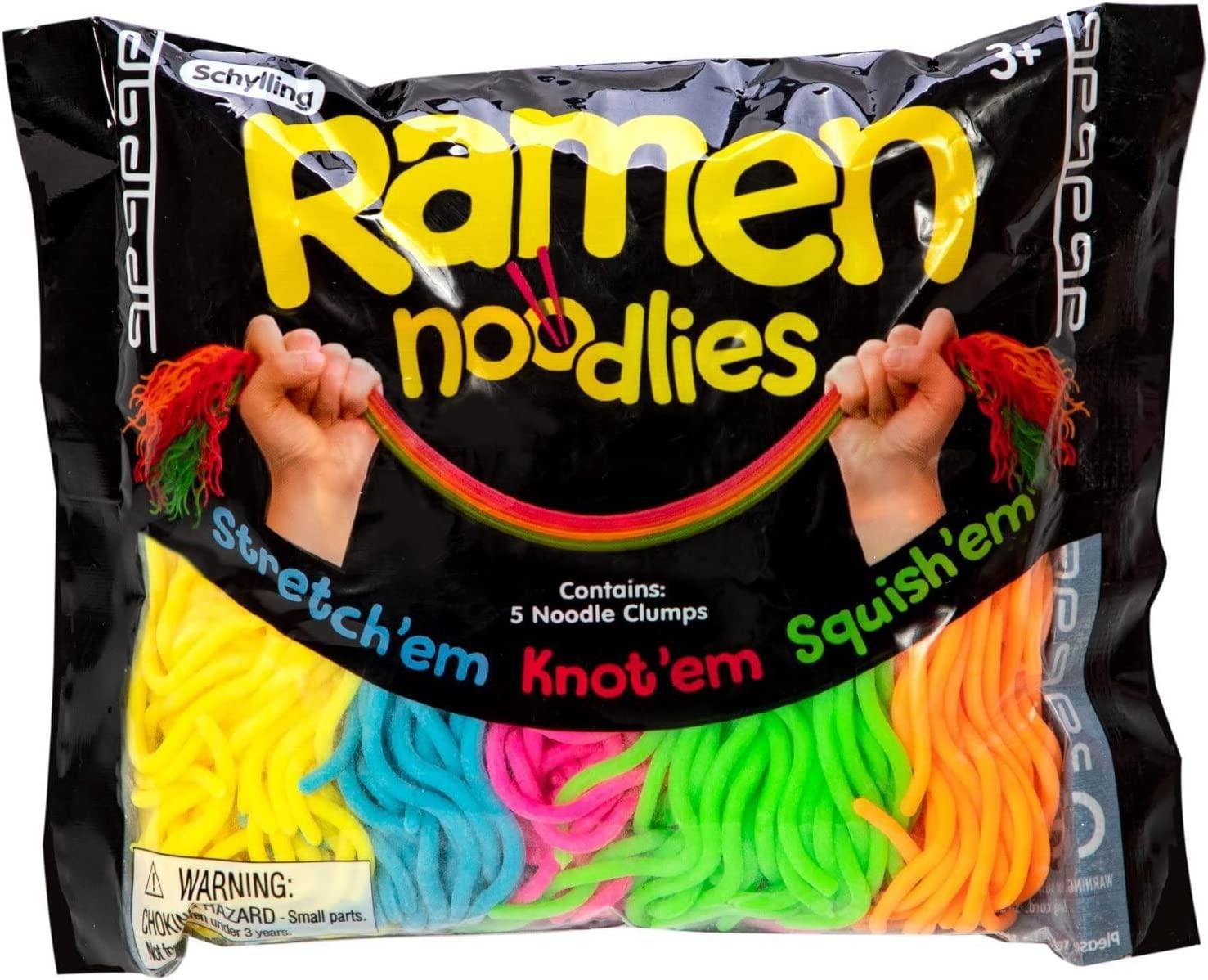 Schylling: αισθητηριακό πολύχρωμα ramen noodlies