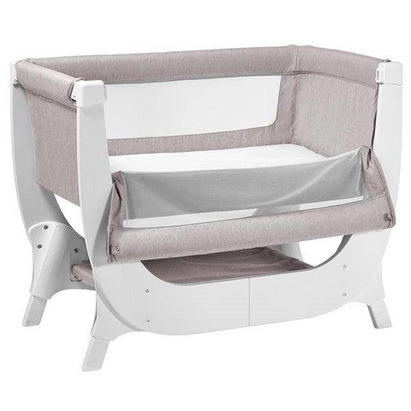 LittleLife: Air Bedside Crib Stone spædbarns tremmeseng