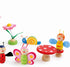 Small Foot: flower house with figures Wooden Spring Set