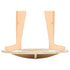 Picior mic: placă de echilibru din lemn cu placa de echilibrare labirint