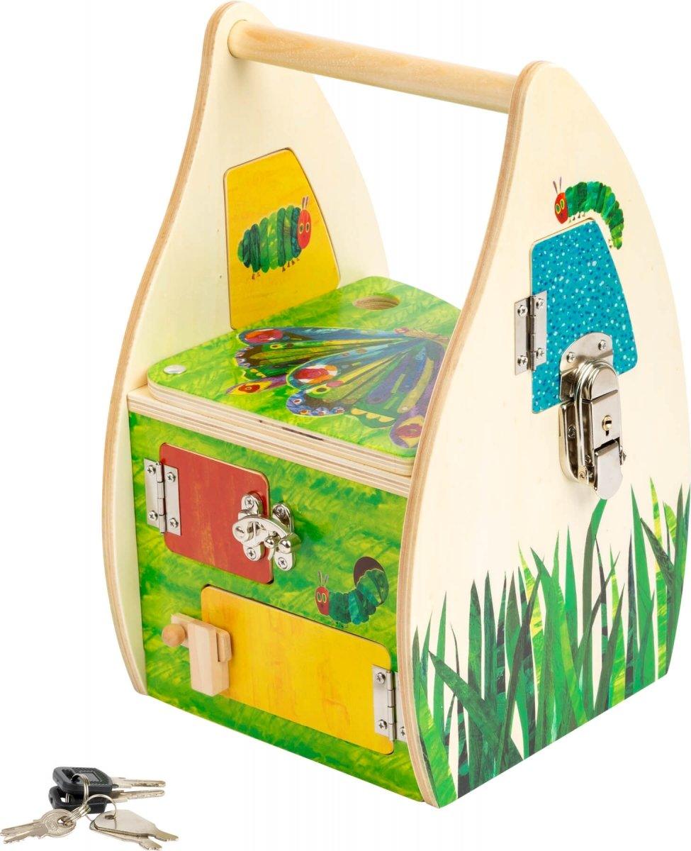 Small Foot: motorized house with locks Very Hungry Caterpillar