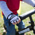 Strider: fingerlose Fahrrad -Halbfingerhandschuhe