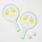 SunnyLife: Friedenszeichen Mini -Tennis -Set