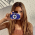 SunnyLife: fotocamera impermeabile blu greca