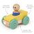Tegu: Baby & Toddler Magnetic Racer en bois voiture