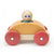 Tegu: Магнитна състезателна дървена кола за бебета и малки деца