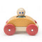 Tegu: beebi ja väikelapse magnetiline võidusõitja puidust auto