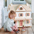 Nježni listovi igračke: humming ptičji house colonial stil luckehouse