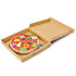 Mjuka bladleksaker: träpizza med kardborrtoppningar pizza parti