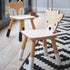 Tender Listové hračky: dřevěné lesní židle