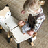 Играчки от нежни листа: дървен горски стол