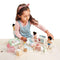 Nježne lišće igračke: drveni namještaj za namještaj za lutke