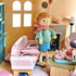 Tender Blattspielzeug: hölzernen Puppenhausmöbel Wohnzimmer