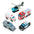 Tender Leaf Toys: wooden Emergency Vehicles