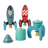 Tender Leaf Toys: wooden space rockets