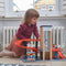 Nabídné listové hračky: Dřevěná dvojitá podloubenka Garáž pro bluebird