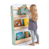Tender Blattspielzeug: Waldbuchhandel Holz Bücherregal