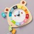 Juguetes de hoja tiernos: reloj de colores educativos