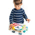 Juguetes de hoja tiernos: reloj de colores educativos