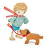 Играчки с нежни листа: г-н Гудууд и неговата кукла куче