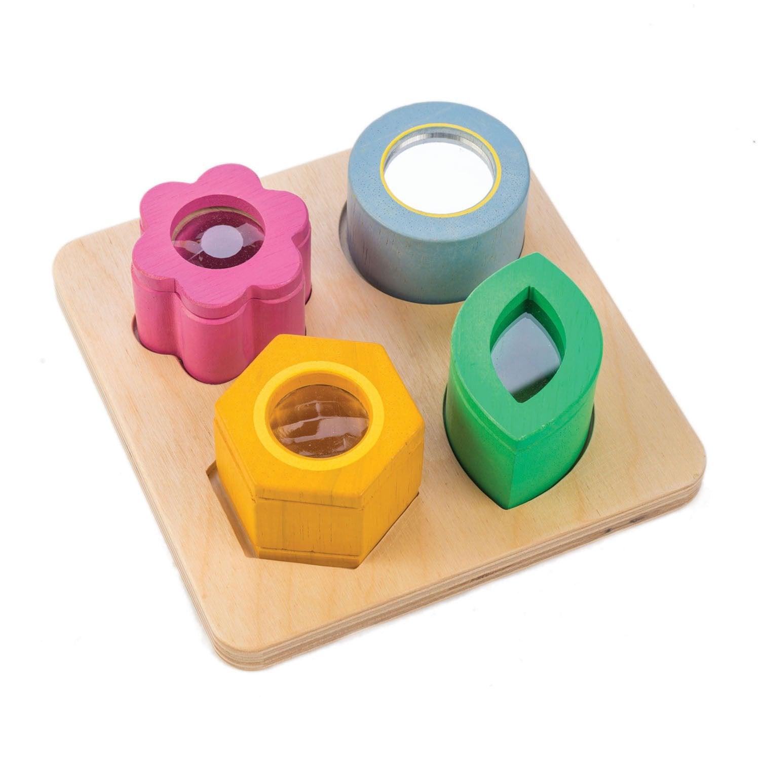 Nabídné listové hračky: Vizuální senzorická zásobník Optická senzorická hračka