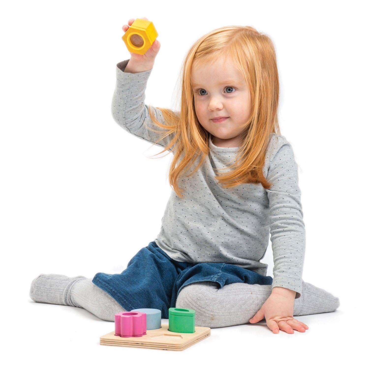 Tender Leaf Toys: Visual Sensory Tray optical sensory toy
