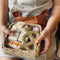 Tender Leaf Toys: плетена кошница с хляб Кошница за хляб