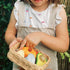 Tender Leaf Toys: Veggie Basket wicker vegetable basket
