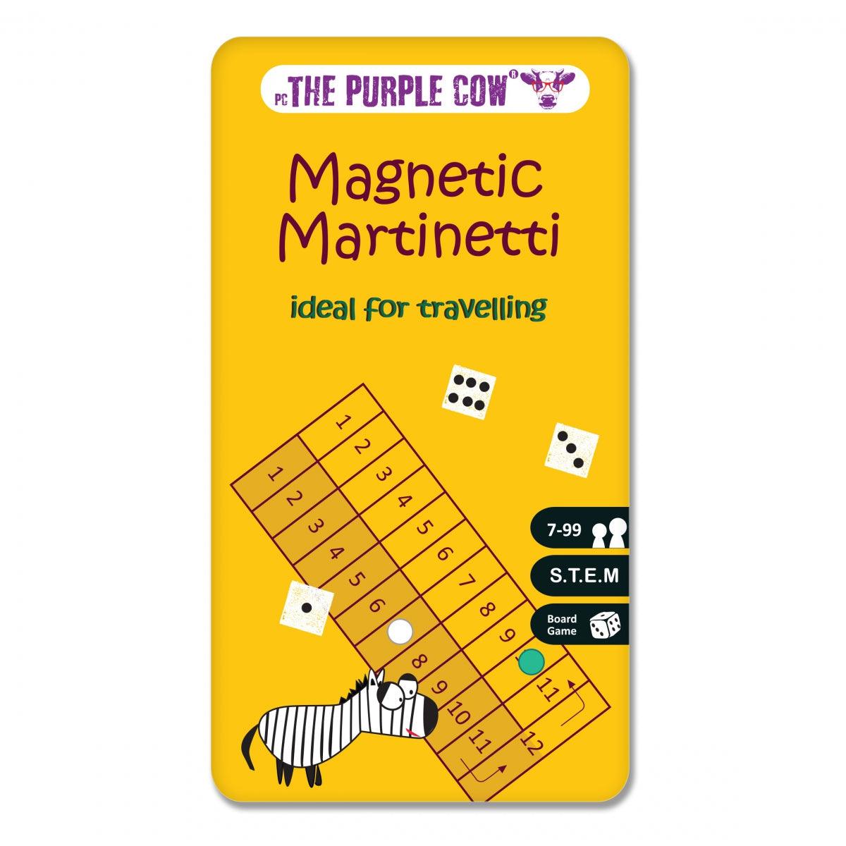 Violetti lehmä: Martinetti Magneettinen matkapeli