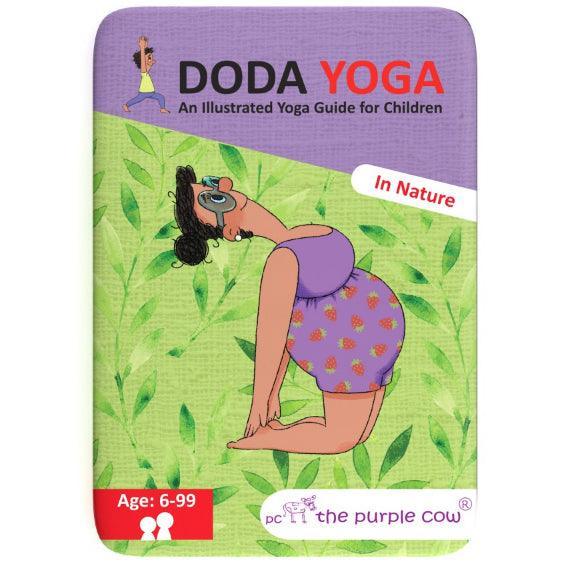 The Purple Cow: learning yoga for kids DODA YOGA Nature - Kidealo