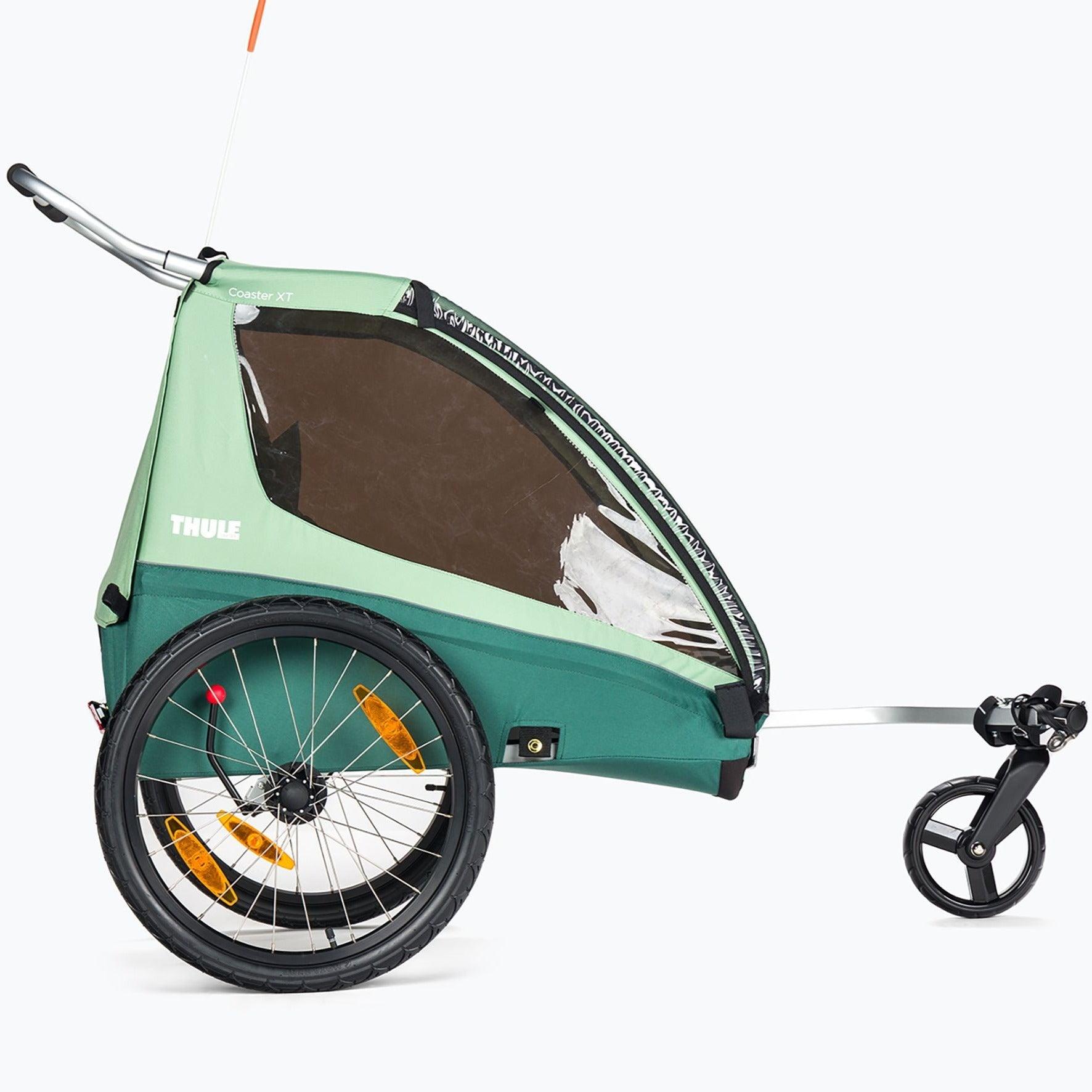 Thule: Trailer de bicicleta de montanha-russa+trailer de bicicleta de duas pessoas de passeio