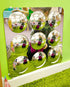 TickiT: safe convex mirrors Large 9-Domed Acrylic Mirror Panel