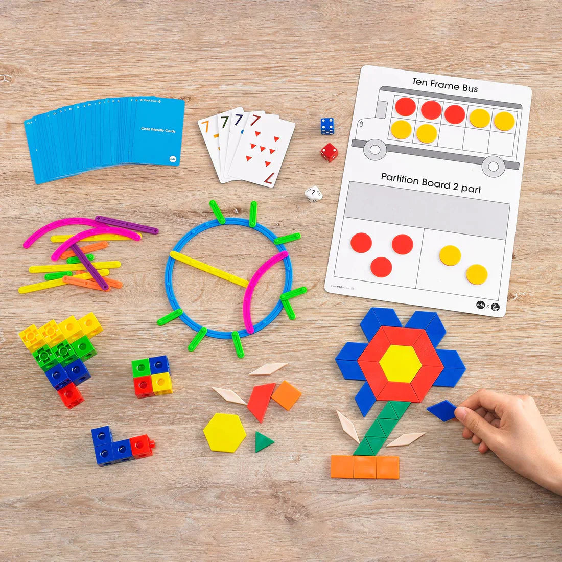 Tickit: Ensemble d'apprentissage à domicile en mathématiques de 5 à 6 ans