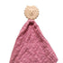Tikiri: Teether de caoutchouc naturel avec une couette Doudou