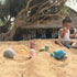 Tikiri: Jouet en caoutchouc naturel de Buddies Ocean dans une boîte