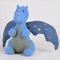 Tikiri: Natural Rubber Toy med Bell Dragon
