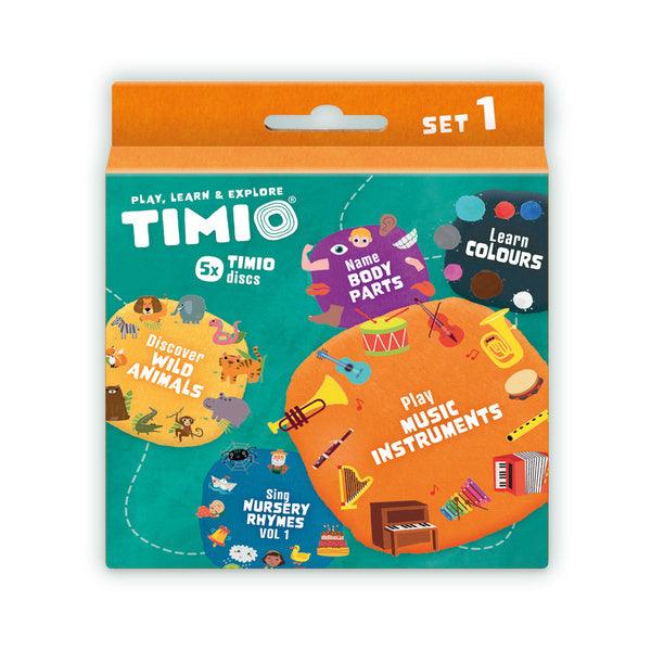 Timio: Ytterligare skivor för Timio Set 1 -spelare