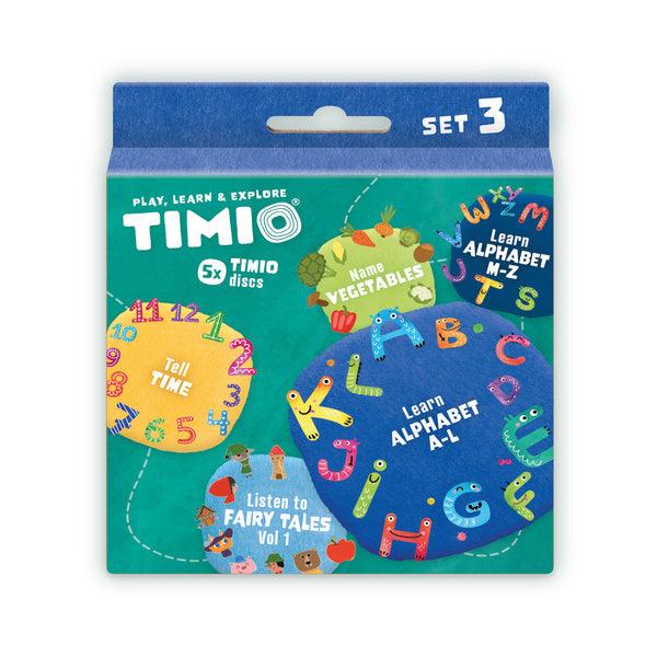 Timio: discos adicionais para Timio Set 3 Player