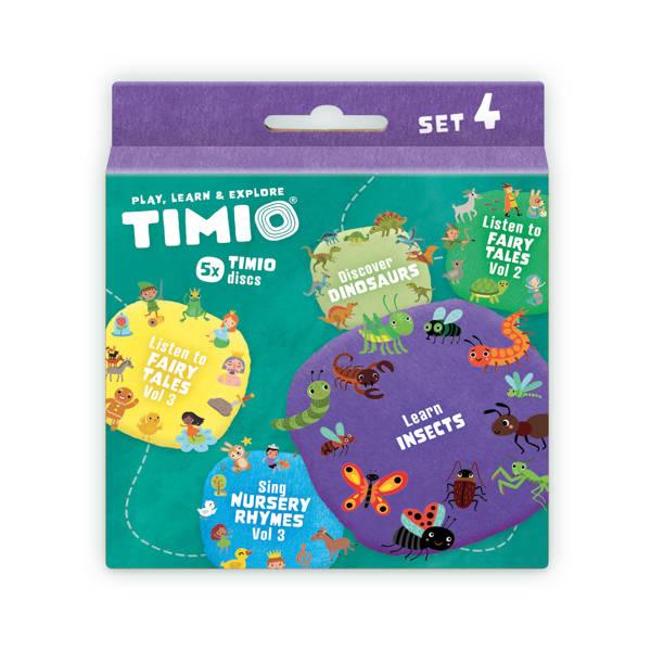 Timio: additional disks for Timio Set 4 player