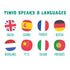 Timio: Interaktīvā valodas mācīšanās atskaņotājs + 5 diski