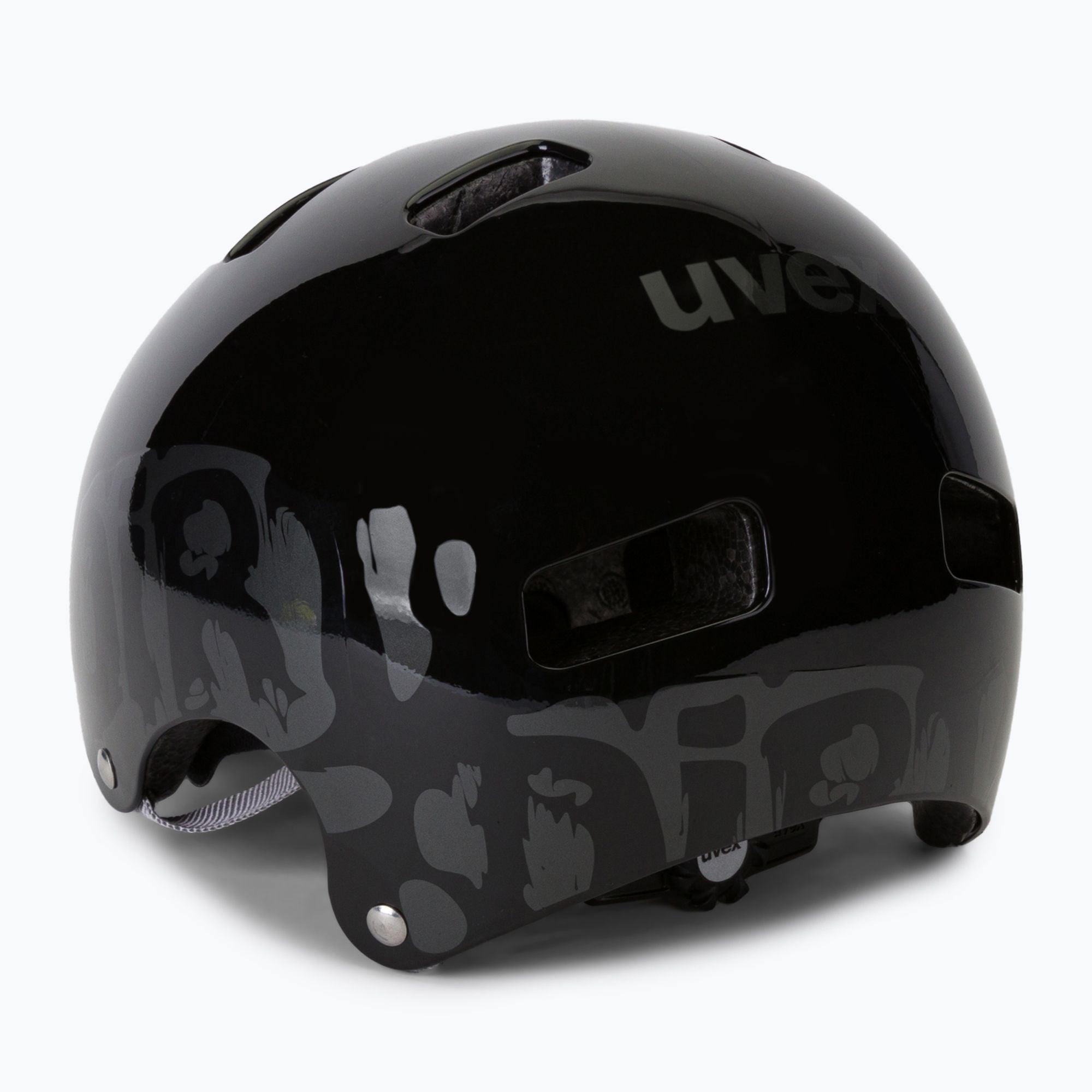 „Uvex“: „Kid 3 Dirtbike“ vaikų dviračių šalmas juodas