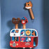 Vilac: autobus in legno con animali da salto