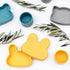 We Might Be Tiny: Bunny Snackie silicone snack container