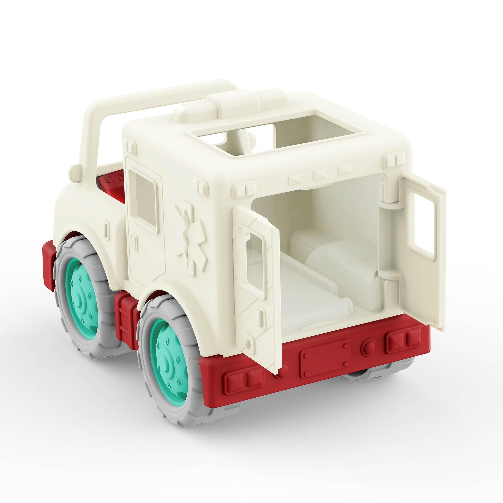 „Wonder Wheels“: maža greitosios pagalbos greitosios pagalbos automobiliu