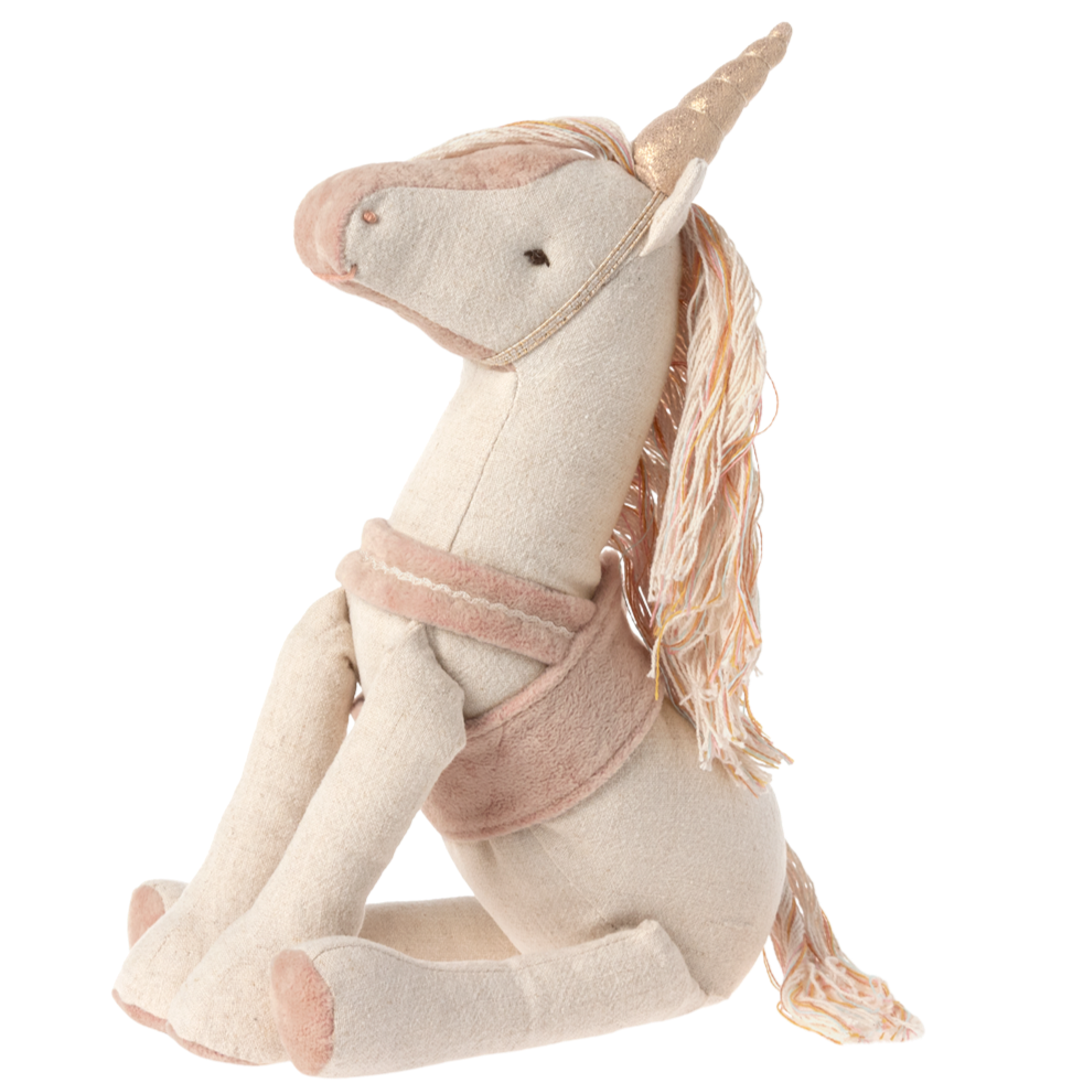 Maileg: mascotte de l'Unicorn 24 cm