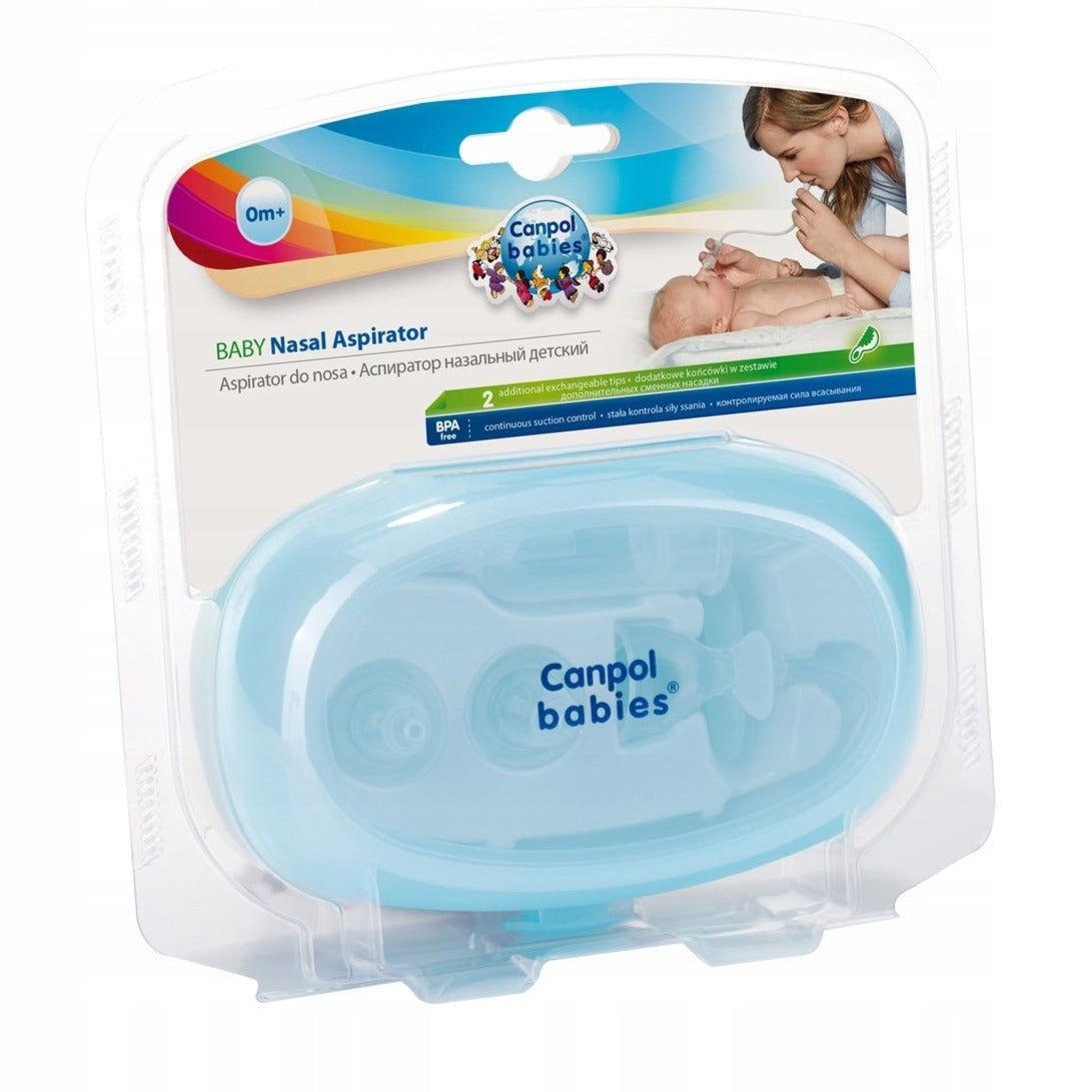 Canpol Babies: аспиратор за нос с мек накрайник